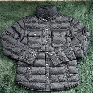 Polo Ralph Lauren Men's Black Quilted Shirt Jacket